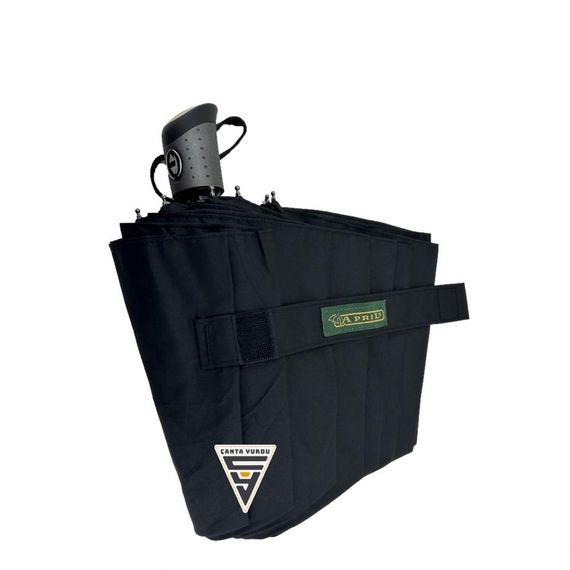 April A-216G 10 Telli A1 Tam Otomatik Şemsiye Siyah - fotoğraf 3