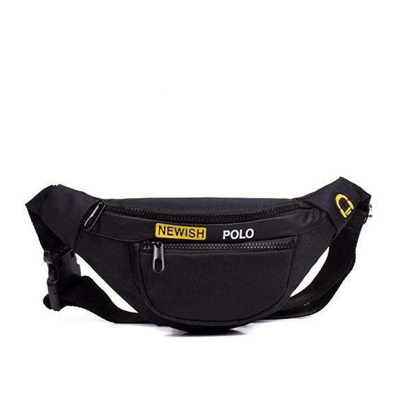 Newish Polo Accessories Bel Çantası Siyah - fotoğraf 1