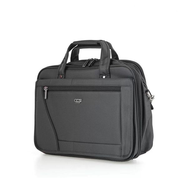 Ççs 71441 Gusseted Laptop and Briefcase Black - photo 2