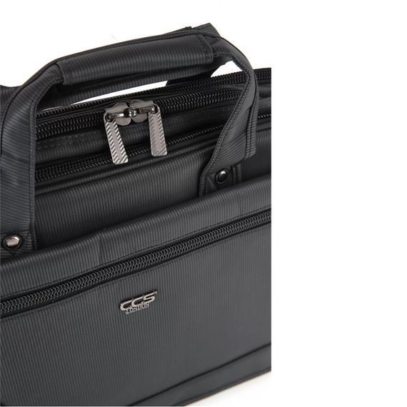 Ççs 71441 Gusseted Laptop and Briefcase Black - photo 5