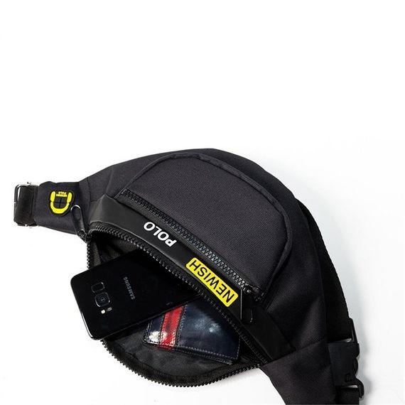 Newish Polo Accessories Bel Çantası Siyah - fotoğraf 4