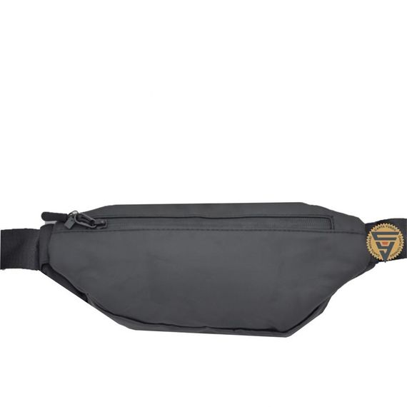 Сумка на пояс Ççs London 31349 чорного кольору, водонепроникний матеріал, місткий основний відділ, регульований пояс до 120 см - фото 2