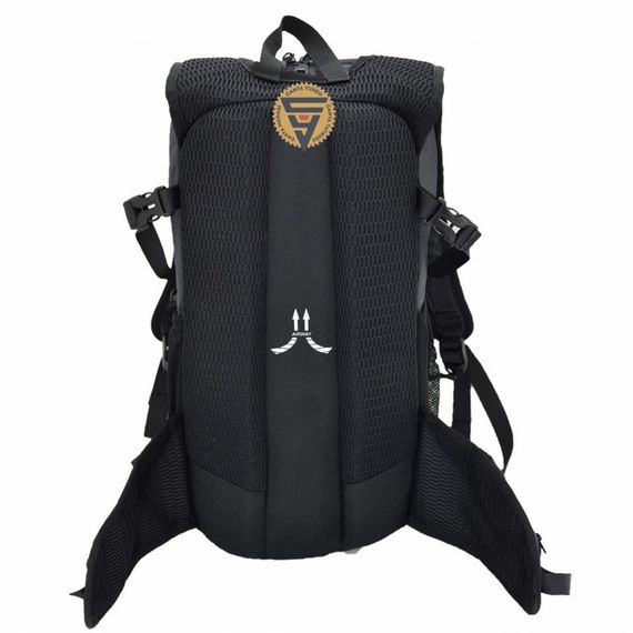 Young 40198 Bisiklet Paten Kaykay Suluklu Sırt Çantası Siyah - fotoğraf 3