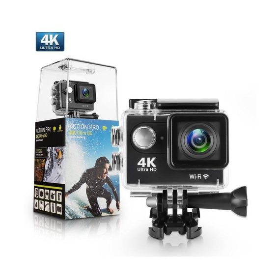 كاميرا الحركة واي فاي KS504 4K الترا اتش دي 170 درجة 32 جيجا بايت - صورة 1