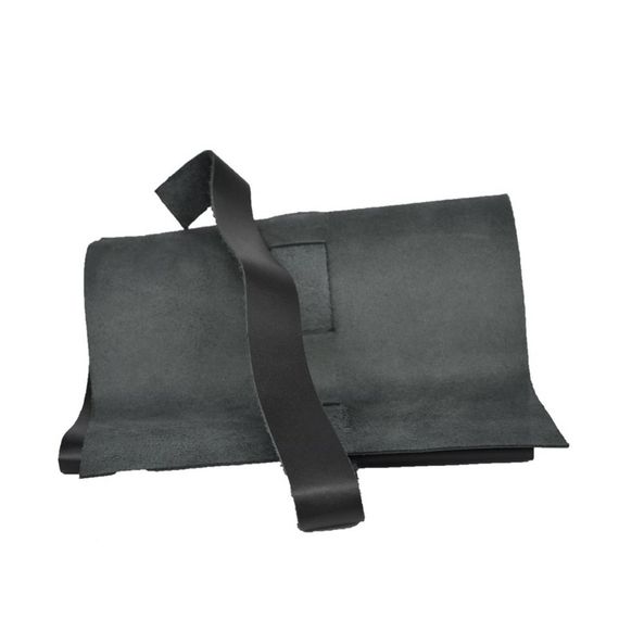 Genuine Leather Organizer Large Roll Black - photo 4