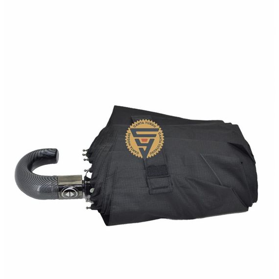 Marlux Tam Otomatik Baston Sap Şemsiye Siyah Sap - fotoğraf 4