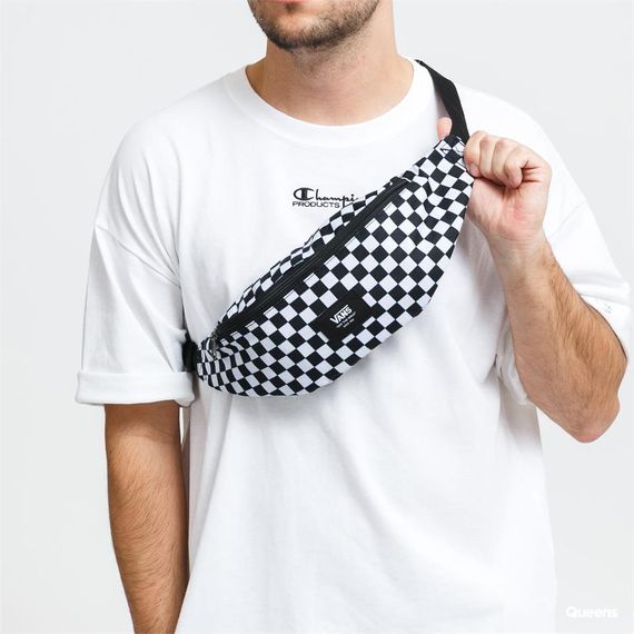 Vans Mini Ward Cross Bel Çantası Siyah Beyaz - fotoğraf 4