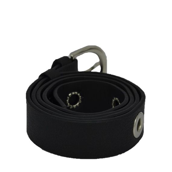 Vegan Leather Hll124 Point Women's Belt 100 Cm Black - photo 3