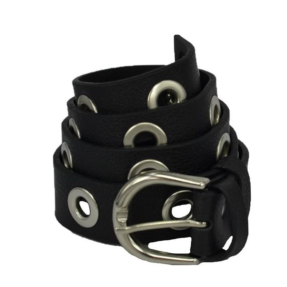 Vegan Leather Hll124 Point Women's Belt 100 Cm Black - photo 2