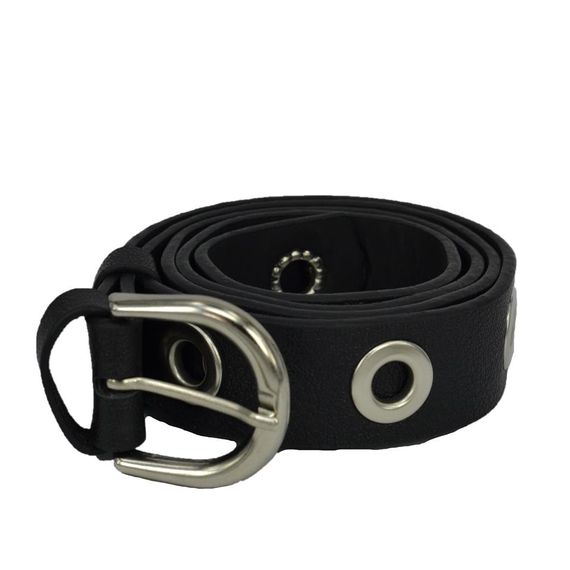 Vegan Leather Hll124 Point Women's Belt 100 Cm Black - photo 1