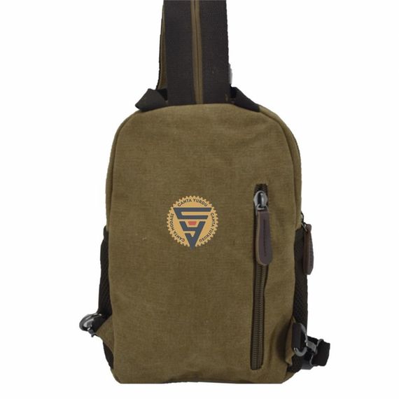 Ççs 51376 Bodybag Sırt ve Göğüs Çantası Kahve - fotoğraf 2