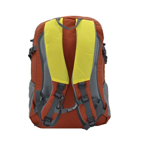 Мужской рюкзак Hayrer, 35 л, водоотталкивающий, красный, для треккинга и поездок, с ортопедической спинкой и карманами для ноутбука и аксессуаров - фото 4