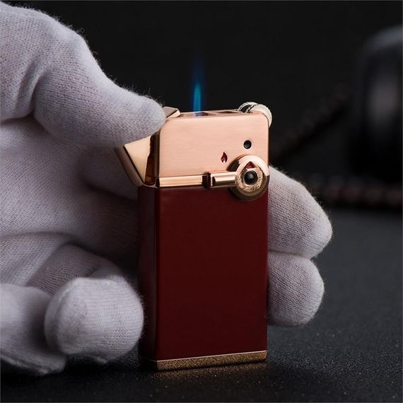 Torch Çift Fonksiyonlu Jet Çakmak Bordo - fotoğraf 3