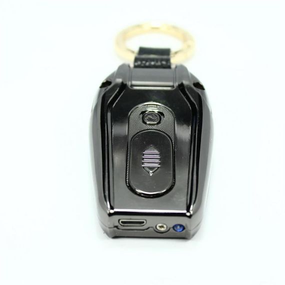 Usb Şarjlı Audi Anahtarı Görünümlü Fenerli Çakmak Siyah - fotoğraf 5