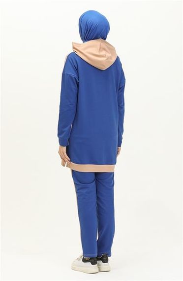 بدلة رياضية بلونين - 71080.026 - Beige متوفرة بمقاسات 38-46 - صورة 5