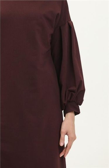 Світшот Hira Balon Колір: Мürdüm, Розміри: 38-46, Стиль: Основний, Довжина: Міді - фото 4