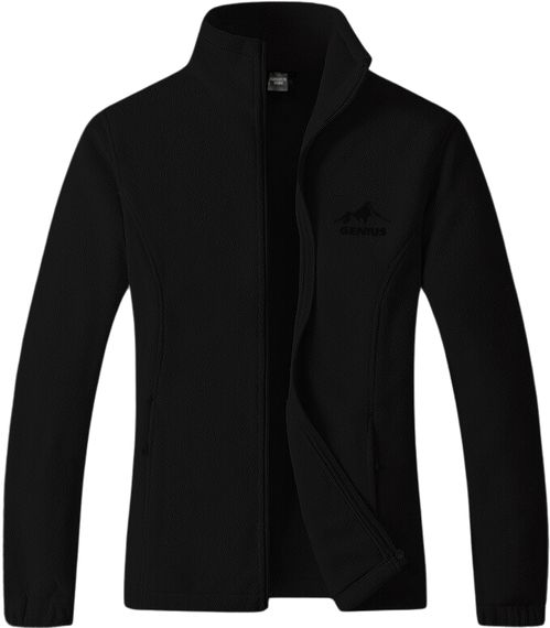 Флисовая куртка унисекс GENIUS с полной молнией, уличная флисовая куртка, тактическая флисовая куртка - фото 1