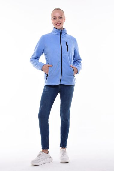 Store Kadın Polar Tam Fermuarlı Outdoor 3 Cepli Spor Polar Ceket KDN-PLR32 - صورة 1