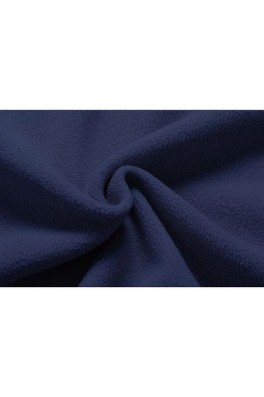 Мужской толстовка оверсайз из полара, 280 г, утепленная, дышащая, высокое качество, доступные размеры S-2XL, темно-синий цвет - фото 4