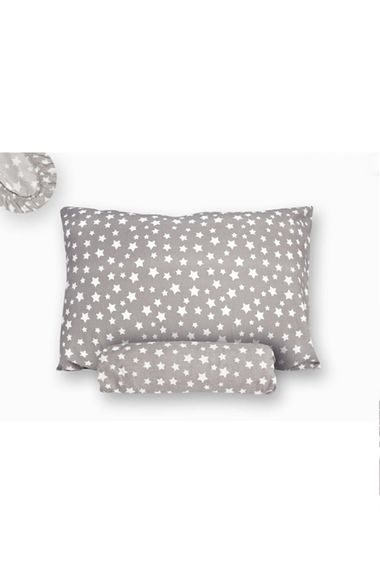 Elastic Bed Sheet And Pillow Cover With Star Pattern