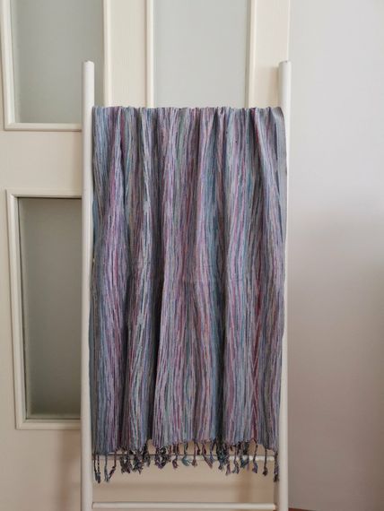 Peştemal, 95x170, Plaj Havlusu, Ebruli Pudra