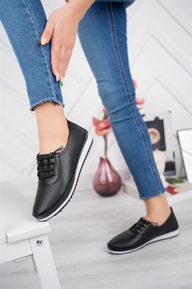 Щоденні ортопедичні комфортні білі туфлі Aymood з натуральної шкіри, антибактеріальною устілкою та легким, м'яким підошвою - фото 3