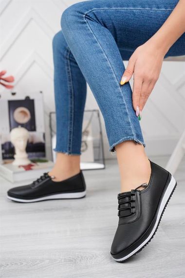 Щоденні ортопедичні комфортні білі туфлі Aymood з натуральної шкіри, антибактеріальною устілкою та легким, м'яким підошвою - фото 2