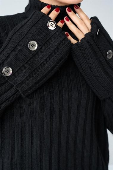 Double Kollu Kazak - Siyah - фото 4