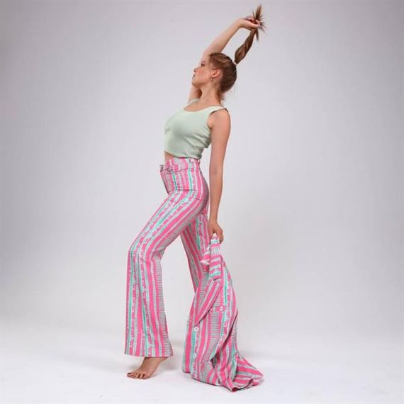 Di̇ji̇tal Baski Çi̇zgi̇li̇ Ceket - фото 3