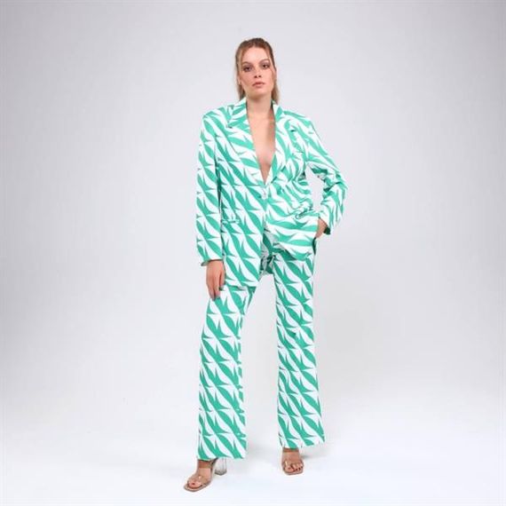 Akusti̇k Desenli̇ Di̇ji̇tal Baski Ceket - photo 2