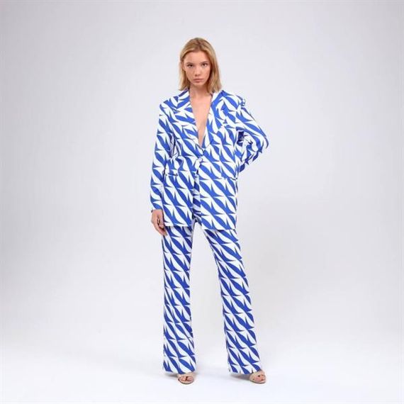 Akusti̇k Desenli̇ Di̇ji̇tal Baski Ceket - photo 2