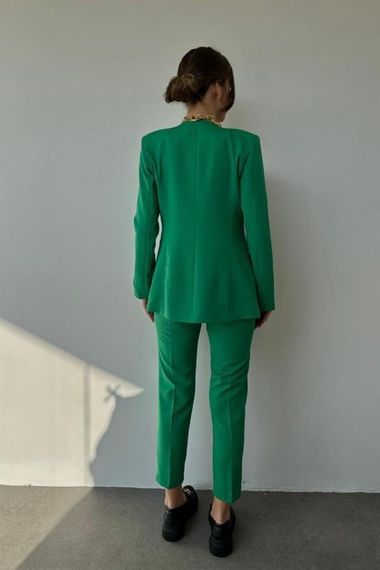 Yeşil Spor Ceket Ve Pantolon Takım - fotoğraf 4