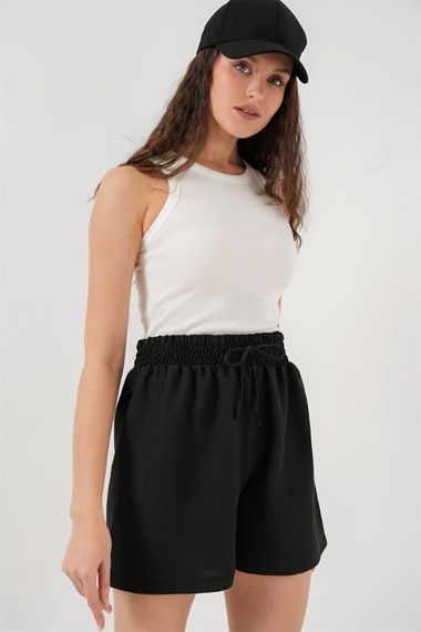 Rahat Kalıp Şort 5327 - Siyah - photo 1