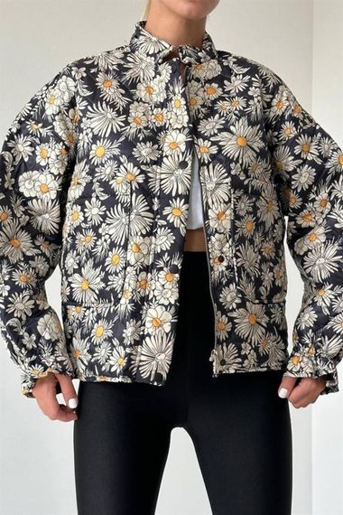 Desenli Papatya Desen Mont - photo 2