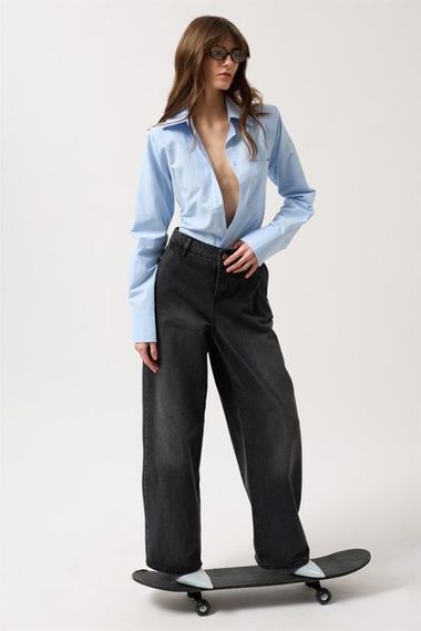 Düşük Bel Straight Jean - фото 1