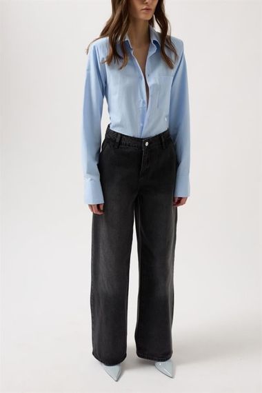 Düşük Bel Straight Jean - фото 3