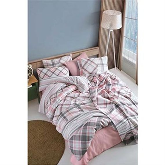 COTTON LIFE SINGLE BEDDING SET NERO PINK - photo 3