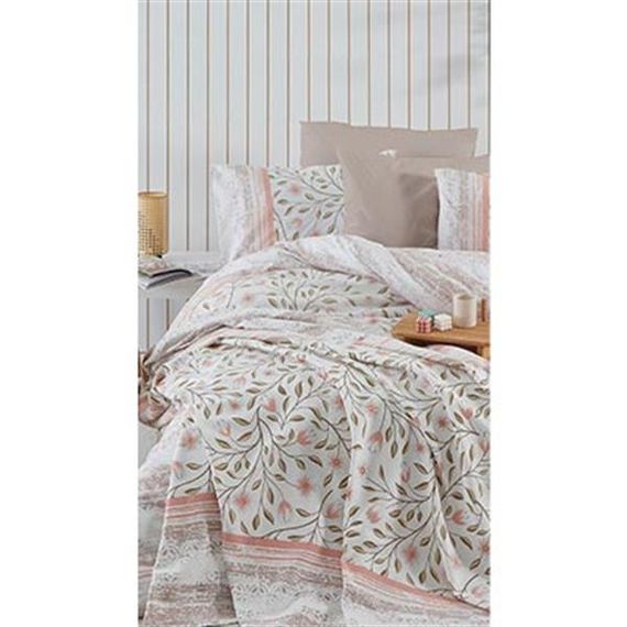 Cotton Life Single Duvet Cover Set Fiesta Pink