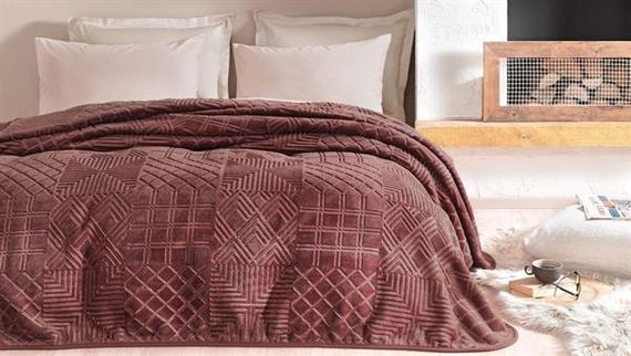 All Season Double Blanket Nova Dried Rose - photo 1