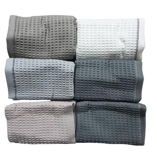 Pupilla Manhattan Cotton Havlu 6 Lı Paket Mutfak Havlu Seti 40*60