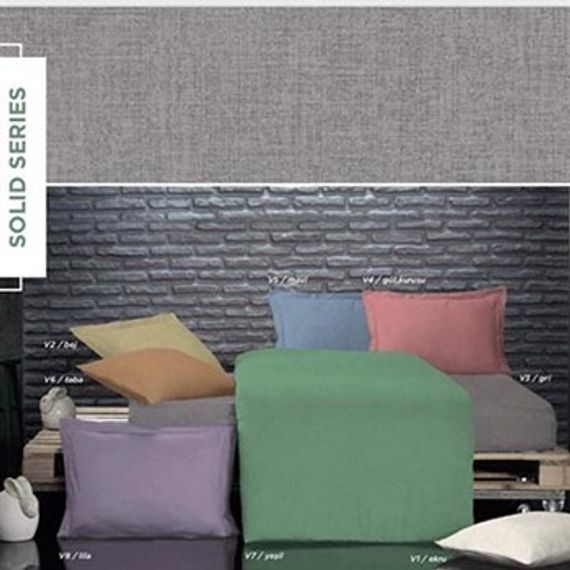 Комплект простирадл для двоспального ліжка SAREV TEO Ліловий - фото 2