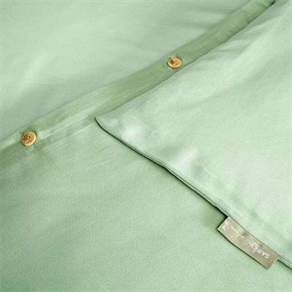 SAREV SATIN DOUBLE BEDDING SET ARMURLU OLIVE V7 2Y D - photo 4