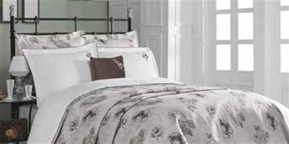 Комплект постільної білизни Sarev Charm V1 з покриттям для ліжка