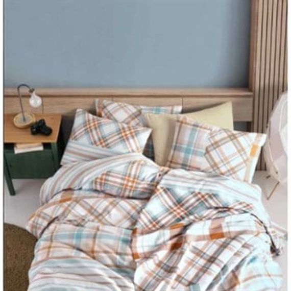 Набір постільної білизни для двоспального ліжка COTTON LIFE NERO HARDAL (в упаковці) - фото 2