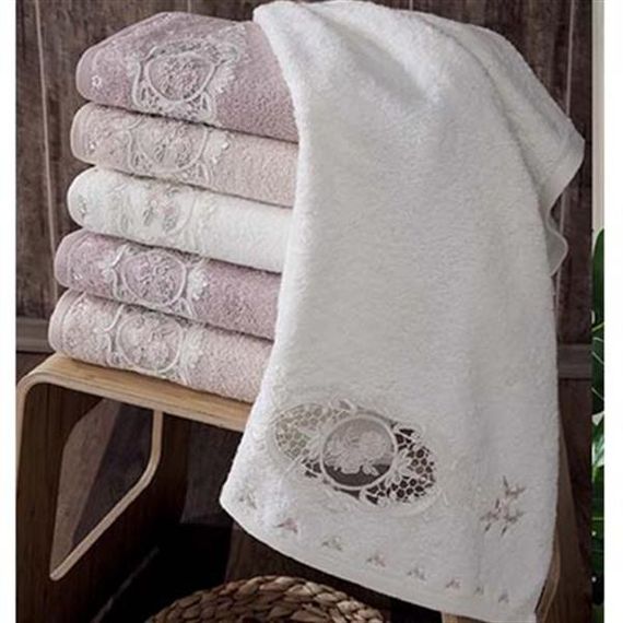 PUPİLLA BAMBO GÜPÜRLÜ HAVLU 50*90 FLORA