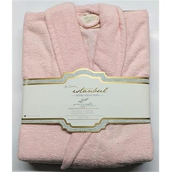 İYİ GECELER İSTANBUL TEK BORNOZ PURE SİMPLE PUDRA S-M