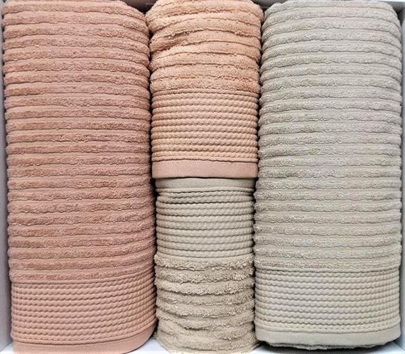 شيكل حمام تك. سلمون هاروشا من القطن الصغير - بيج