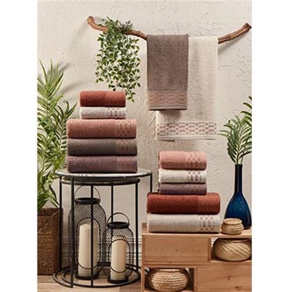 ŞIKEL COTTON 6'LI HAVLU 50*90 HELEZON