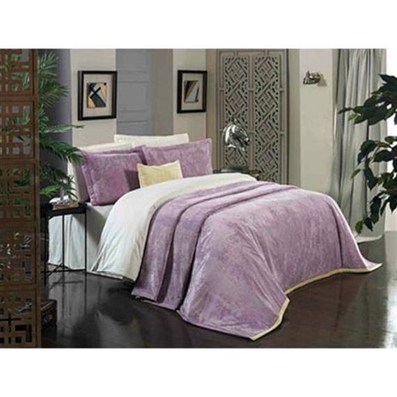 SAREV DOUBLE EXCLUSIVE BED COVER DOLCE VITA YELLOW