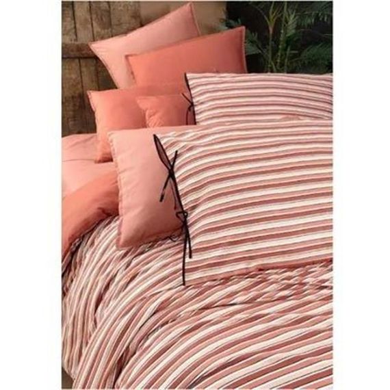 Постільна білизна SAREV PERCALE KING SIZE MERİDA TABACOLOR з високоякісного матеріалу - фото 3